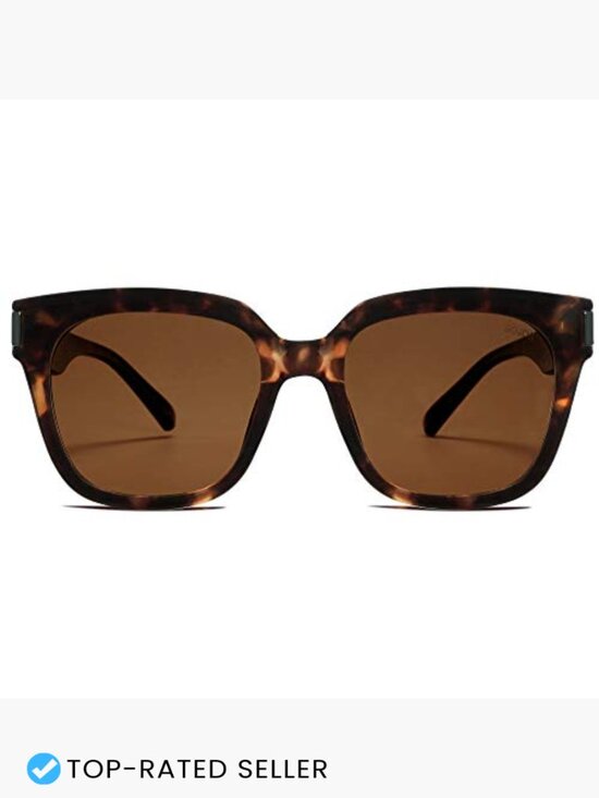 Polarized Square Sunglasses UV400 Protection Retro Trendy Unisex main image 7
